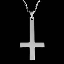 Load image into Gallery viewer, Inverted Cross Necklace
