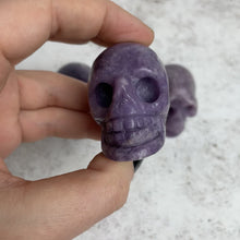 Load and play video in Gallery viewer, Lepidolite Skull
