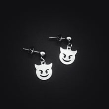 Load image into Gallery viewer, Devil Emoji Earrings
