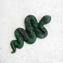 Load image into Gallery viewer, Ruby Zoisite Snake
