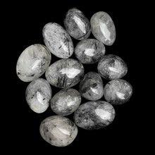 Load image into Gallery viewer, Medium Tourmalinated Quartz Tumblestone
