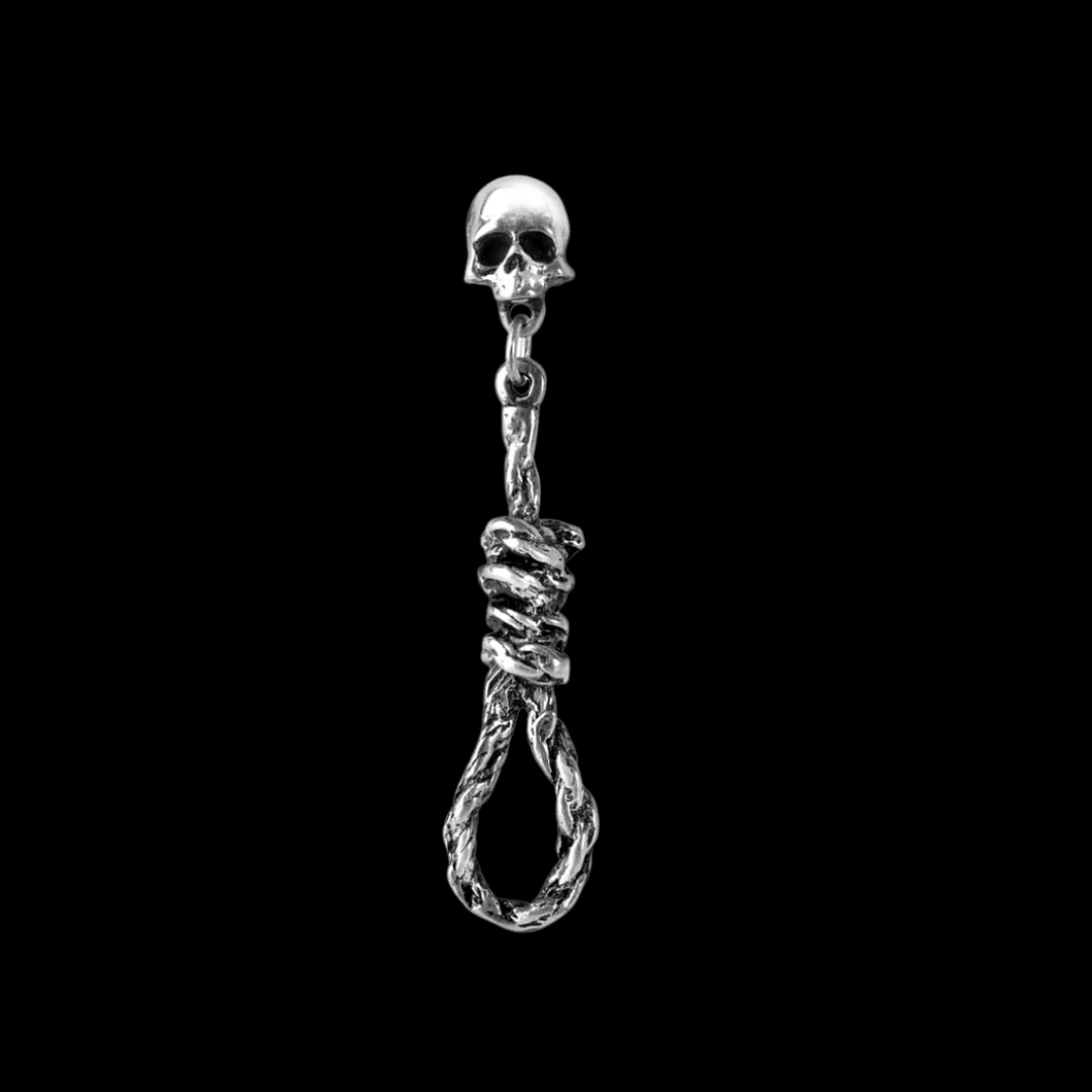 Hang Man’s Noose Stud Earring