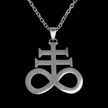 Load image into Gallery viewer, Leviathan Cross Necklace
