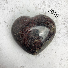 Load image into Gallery viewer, Garnet Heart-Carving
