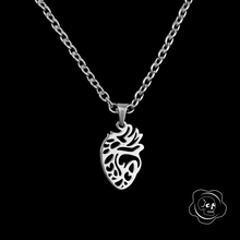 Load image into Gallery viewer, Anatomical Heart Necklace
