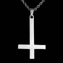 Load image into Gallery viewer, Inverted Cross Necklace
