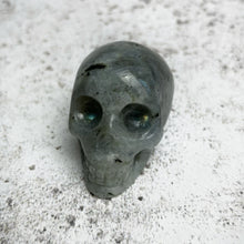 Load image into Gallery viewer, Labradorite Skull (90g)

