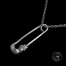 Load image into Gallery viewer, Skull Pin Necklace
