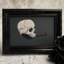 Load image into Gallery viewer, Skull &amp; Rose: A5 Art Print
